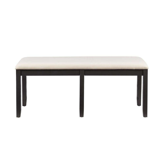 Linon Home Decor - Jorissen Backless Bench Dark Charcoal - JN205BWSH01U veiw 2