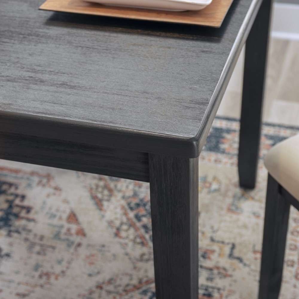 Linon Home Decor - Jorissen Dining Table Dark Charcoal - JN470BWSH01U view 6