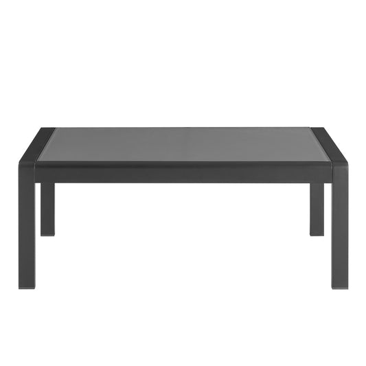 Linon Home Decor - Karah Outdoor Black Coffee Table - ODNH16BLKCT01U view 2