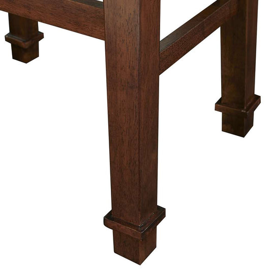 Linon Home Decor - Kennedy Backless Pu Bar Stool - 558122DKCHY01U veiw 2
