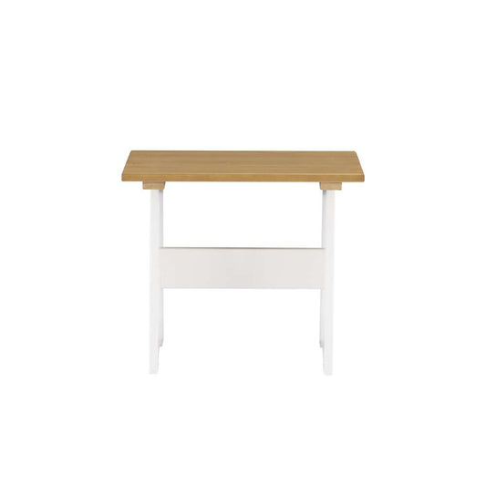 Linon Home Decor - Linson Small Backless Benches - Hnywht (Set of 2) - LN833HNYWHT01U veiw 2