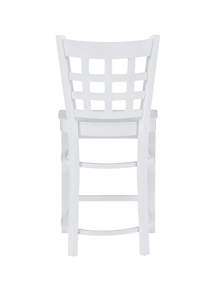 Linon Home Decor - Lola Counter Stool White (Set of 2) - CS281WHT02ASU veiw 6