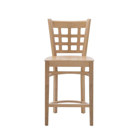 Linon Home Decor - Lola Counter Stool Wood Seat Natural (Set of 2) - CS281NATW02ASU veiw 2