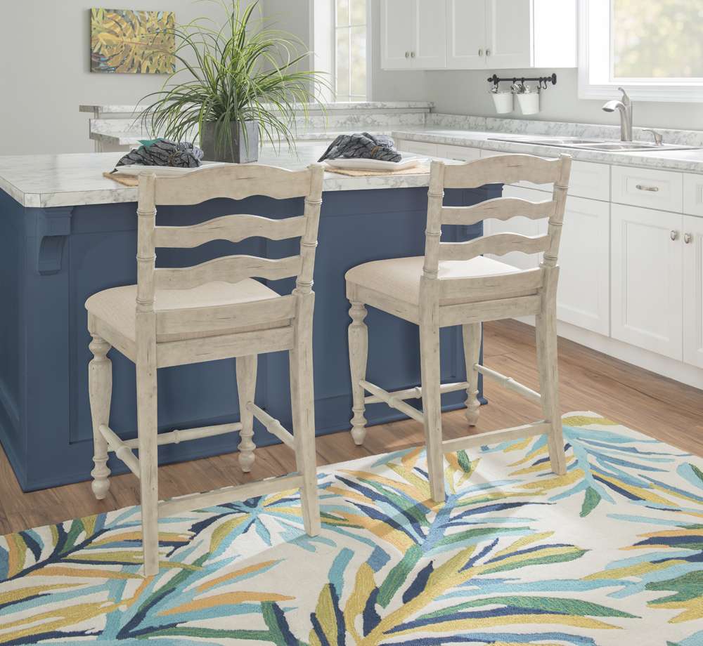Linon Home Decor - Marino 24 In Counter Stool - 018744WWASH01U veiw 6