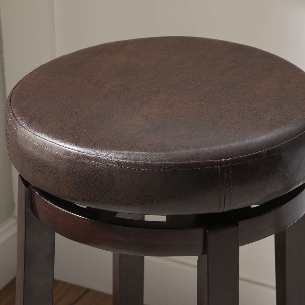 Linon Home Decor - Maya Brown 29 Inches Bar Stool - 98353BRN-01-KD veiw 5