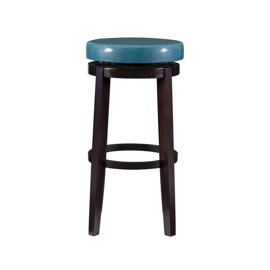 Linon Home Decor - Maya Teal 29 Inches Bar Stool - 98353TEA-01-KD veiw 2