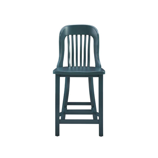 Linon Home Decor - Maylen Green Counter Stool W Wood Seat (Set of 2) - BS294GRN02ASU veiw 2