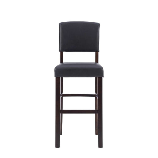 Linon Home Decor - Monaco Bar Stool Espresso - 0218VESP-01-KD-U veiw 2
