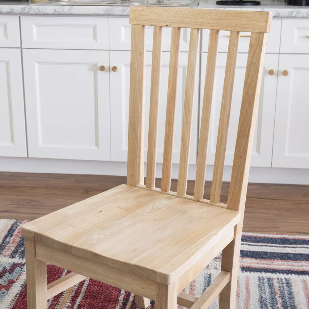 Linon Home Decor - Percival Side Chair Unfinished (Set of 2) - CH246UNF02KD veiw 11