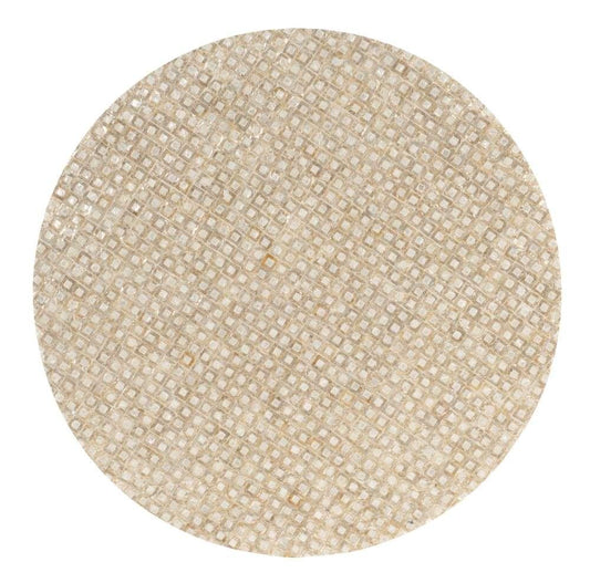 Linon Home Decor - Perrin Capiz Mosaic Coffee Table - PR1100GLD01ASU veiw 2