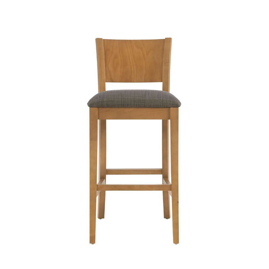 Linon Home Decor - Reese Brown Barstool Uph Seat (Set of 2) - BS312BRN02ASU veiw 2
