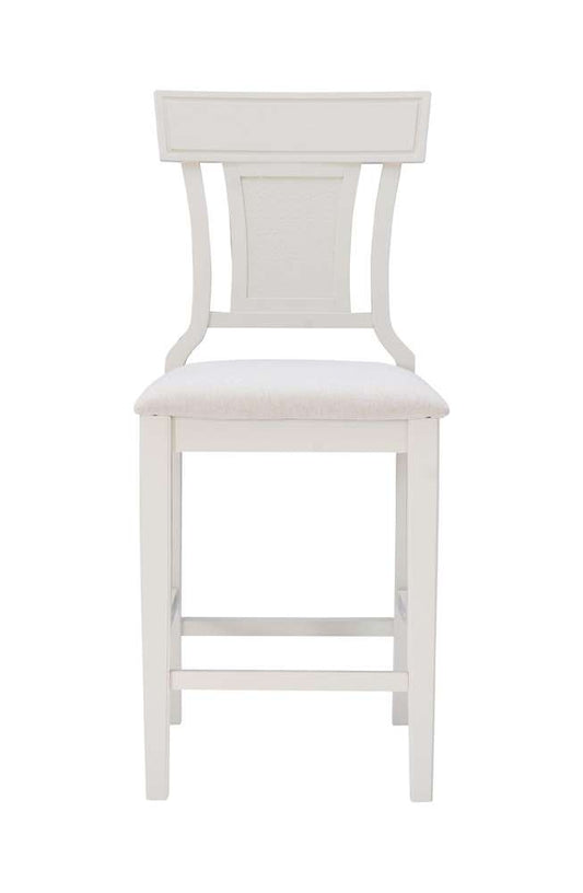 Linon Home Decor - Rylan Counter Stool Creamy White - CS253WHI01U veiw 2