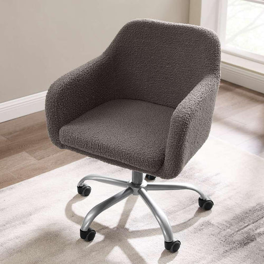 Linon Home Decor - Rylen Office Chair Grey - OC119GRY01U veiw 2