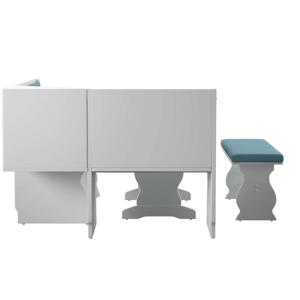 Linon Home Decor - Sasha Capri Blue Nook - KNK147BLUABU veiw 6