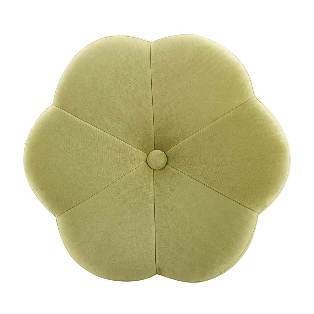 Linon Home Decor - Seraphina Accent Vanity Stool, Green - ST006GRN01ASU veiw 6
