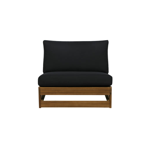 Linon Home Decor - Silbury Outdoor Black Chair - ODNH12TKBLK01U view 2