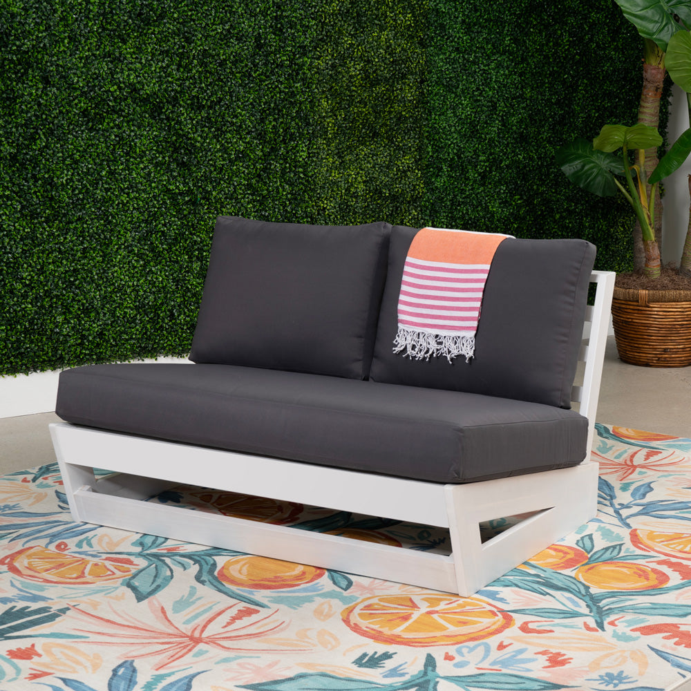 Linon Home Decor - Silbury Outdor White White Bench - ODNH12WWBNCH01U view 12