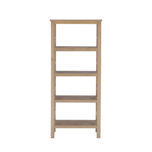 Linon Home Decor - Titian Driftwood Bookcase - 86150GRY01U veiw 2