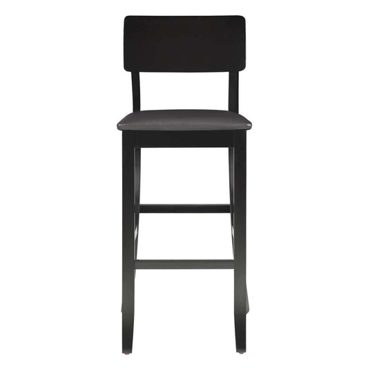 Linon Home Decor - Torino 30 In Contemporary Bar Stool - 01855BLK-01-KD-U veiw 2