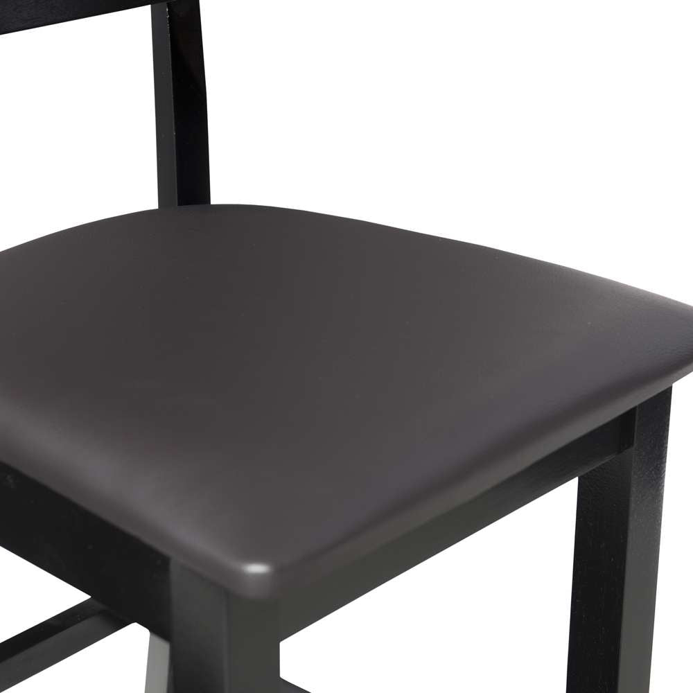 Linon Home Decor - Torino 30 In Contemporary Bar Stool - 01855BLK-01-KD-U veiw 6