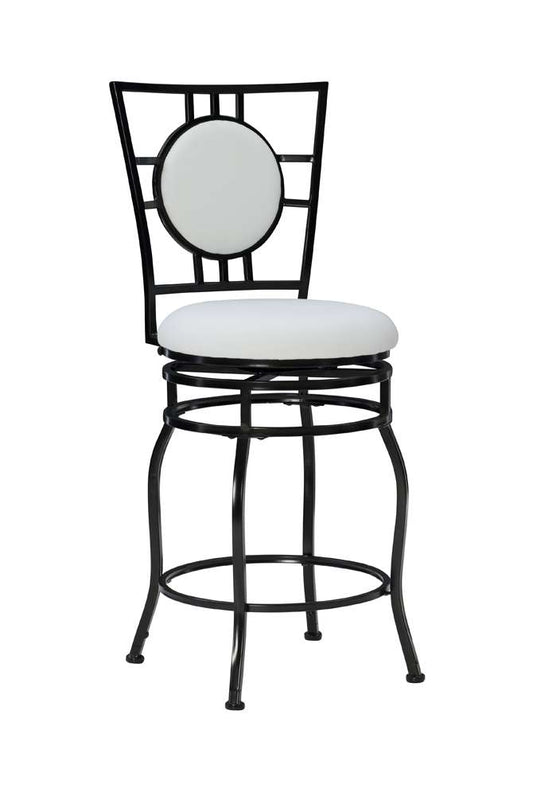 Linon Home Decor - Townsend Adjustable Stool - 03282MTL-01-KD-U veiw 2