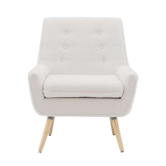 Linon Home Decor - Trelis Chair, Sherpa - CH129FUR01U veiw 2
