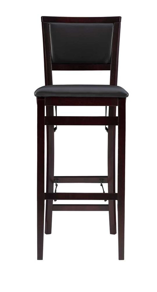 Linon Home Decor - Triena 30 In Pad Back Folding Bar Stool - 01832ESP-01-AS-U veiw 2