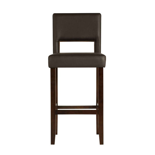 Linon Home Decor - Vega Bar Stool Brown 30 - 14054VESP-01-KD-U veiw 2