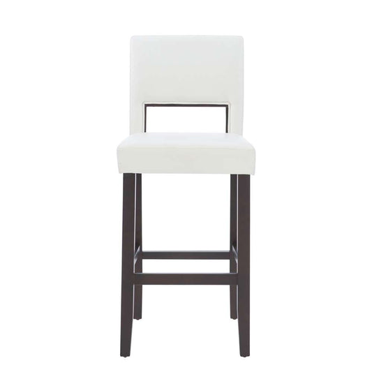 Linon Home Decor - Vega Bar Stool White 30 - 14054WHT-01-KD-U veiw 2