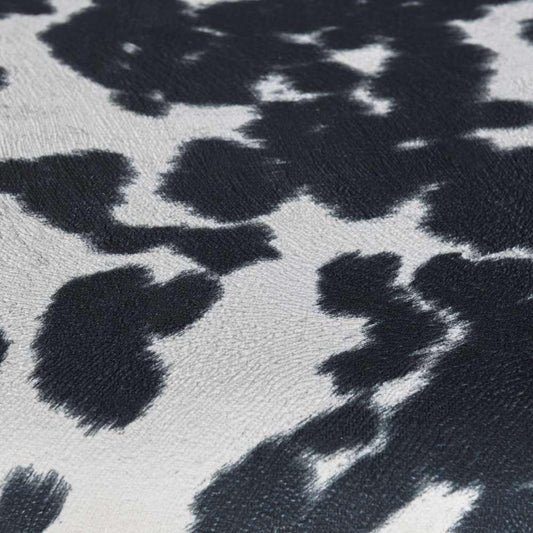 Linon Home Decor - Walt Black Cow Print Bar Stool - BS101COW01U veiw 2