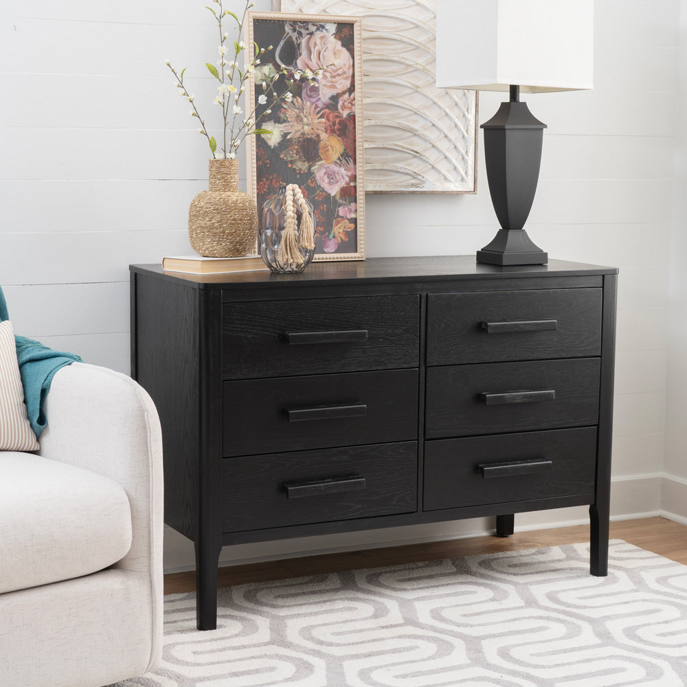 Linon Home Decor - Wilcox 6 Drawer Dresser, Black - D1493R22DR6BLK view 13
