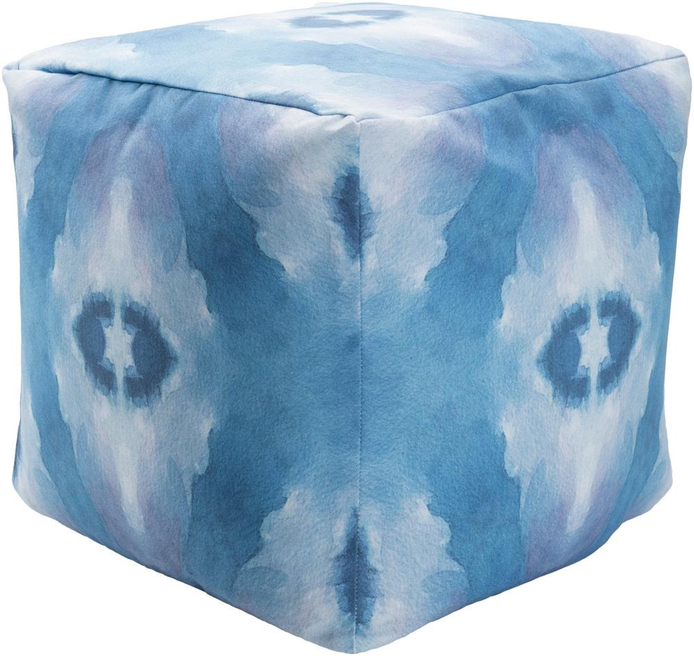 Livabliss - Agua Pouf - Light Silver - POUF1021-181818 veiw 1