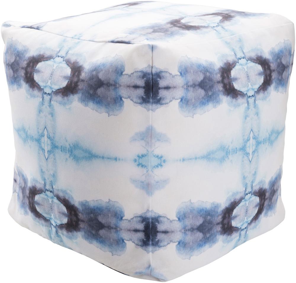 Livabliss - Agua Pouf - Off-White - POUF1051-181818 veiw 1