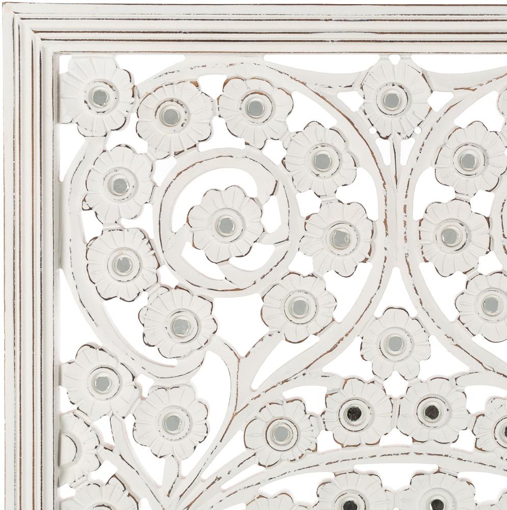 Livabliss - Ajmer Dimensional Wall Accent - White - AJM001-4824 veiw 2