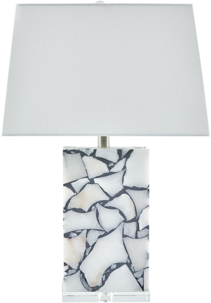 Livabliss - Angelo Accent Table Lamp - Brick - Clear - AGL-002 veiw 1