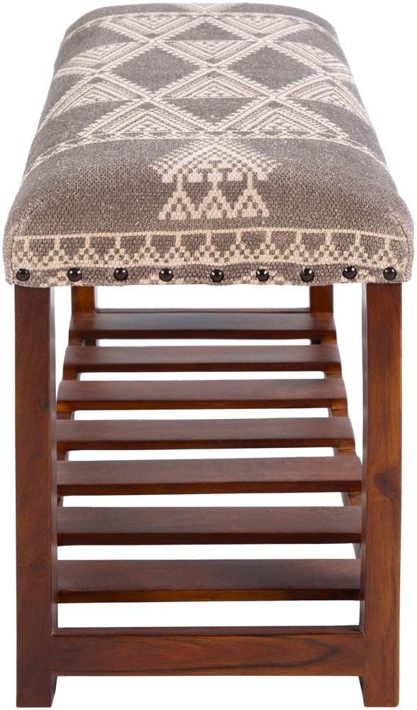 Livabliss - Asmara Bench - Charcoal - RAM-002 veiw 2