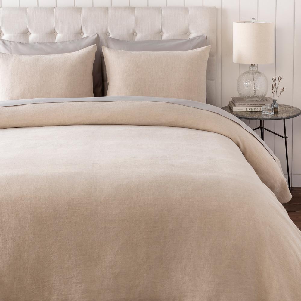 Livabliss - Dawson Duvet - Light Beige - DAW2006-KSET veiw 1