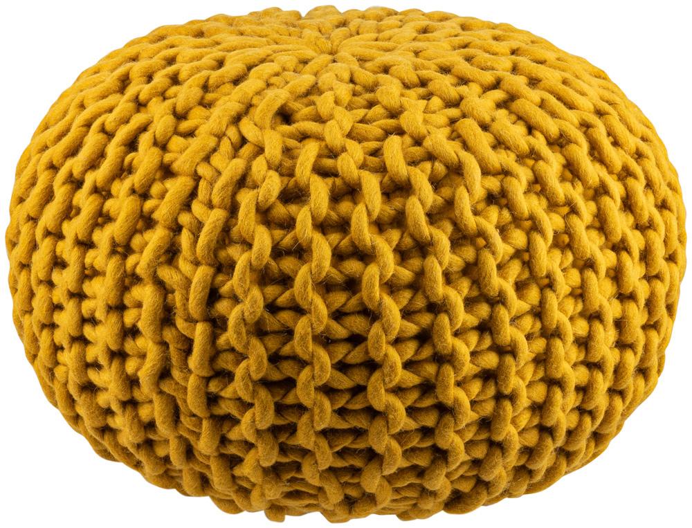 Livabliss - Fargo Pouf - Yellow - FGPF-006 veiw 1