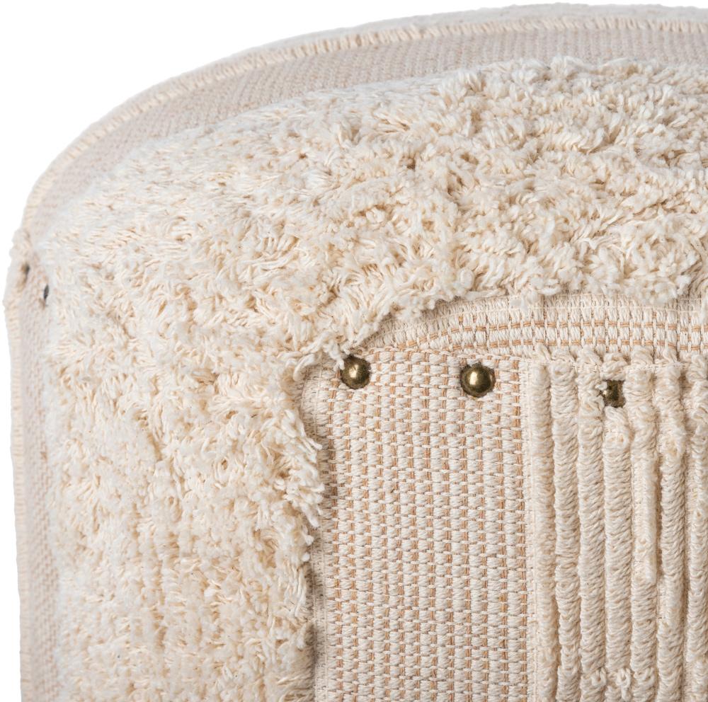 Livabliss - Haarlem Ottoman - Beige - Brown - HRM-005 veiw 2