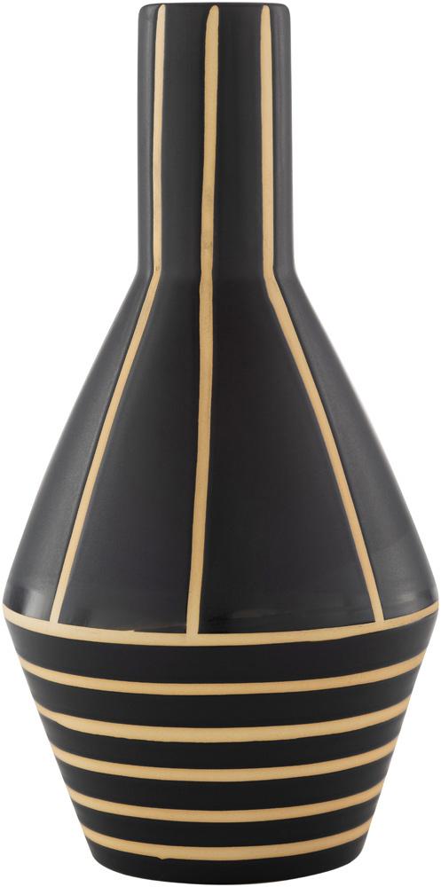Livabliss - Kisii Vase - Black - KII-001 veiw 1