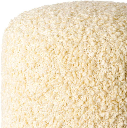 Livabliss - Mohave Pouf - Off-White - MHPF003-181616 veiw 2