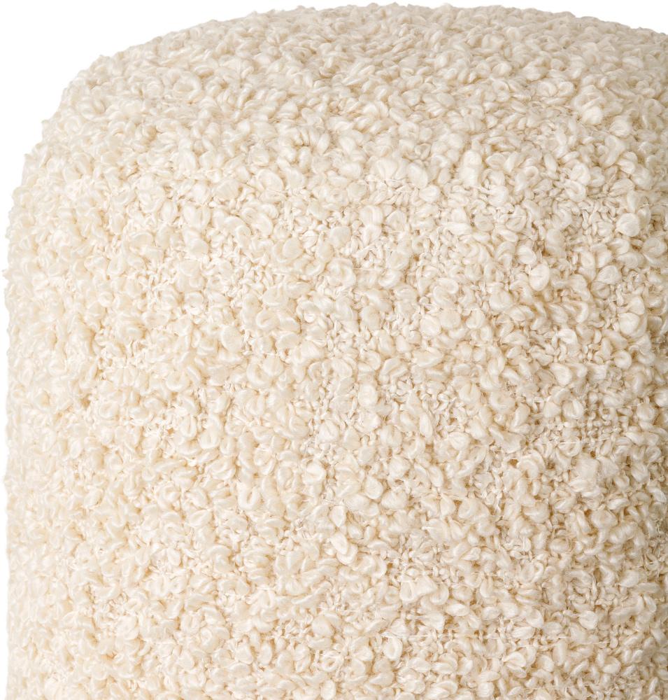 Livabliss - Mohave Pouf - Pearl - MHPF002-181616 veiw 2