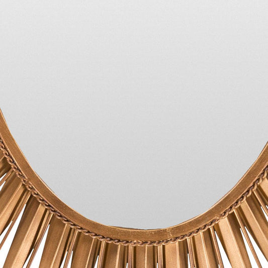 Livabliss - Nihal Accent Mirror - Metallic - Brass - MRR1014-3042 veiw 2