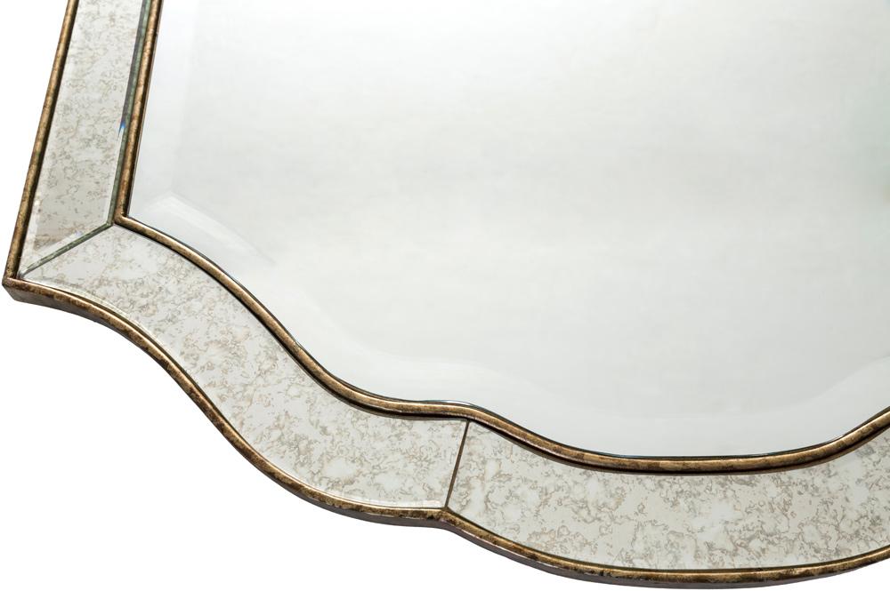 Livabliss - Oleander Accent Mirror - Metallic - Silver - OND-2500 veiw 2