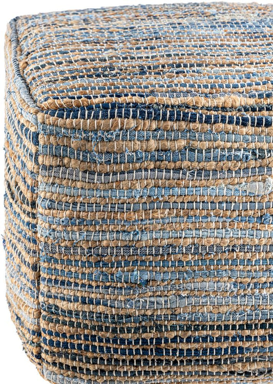 Livabliss - Patrik Pouf - Light Silver - PKPF001-141818 veiw 2