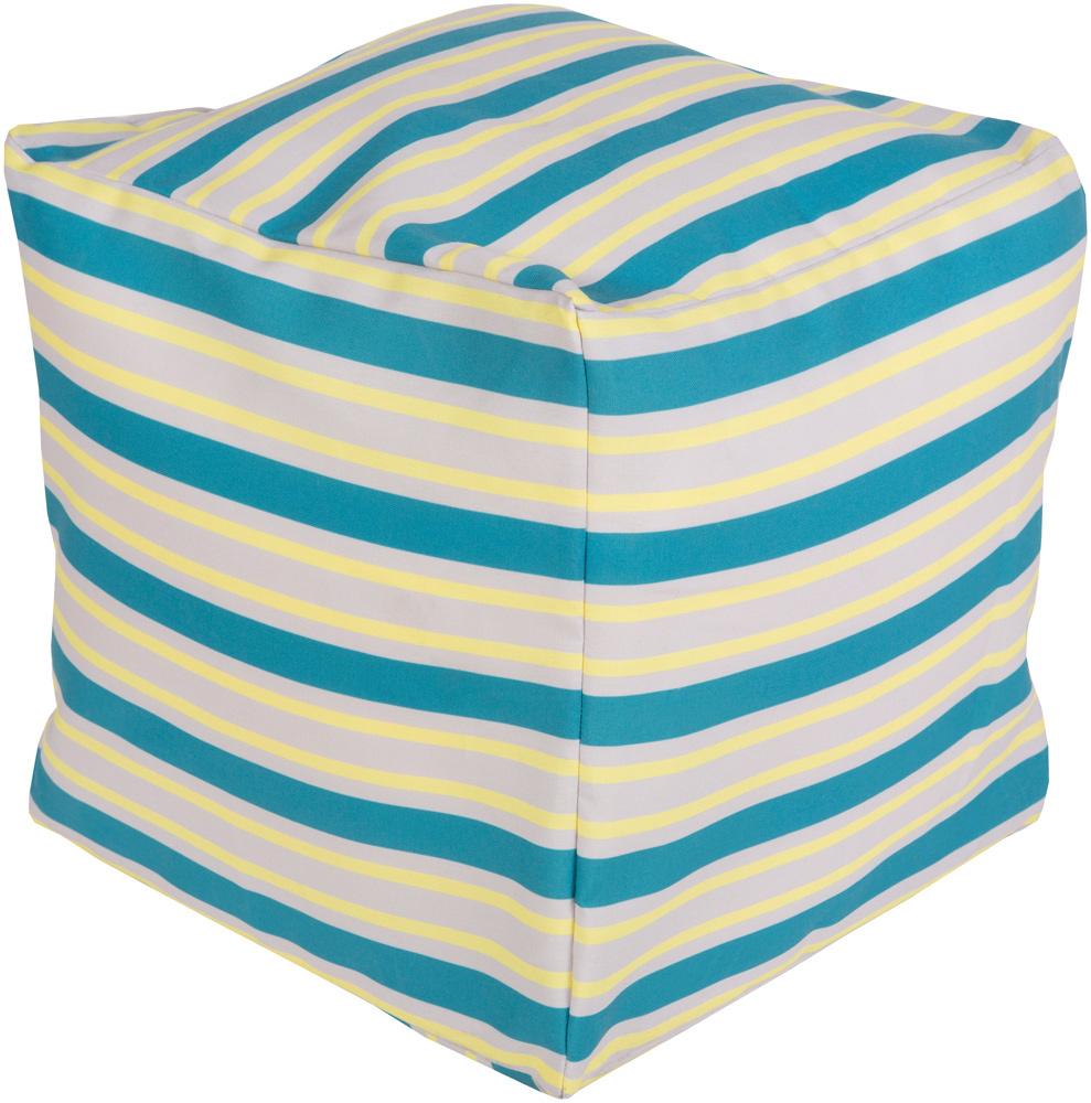 Livabliss - Rain Pouf - Aqua - POUF-281 veiw 1
