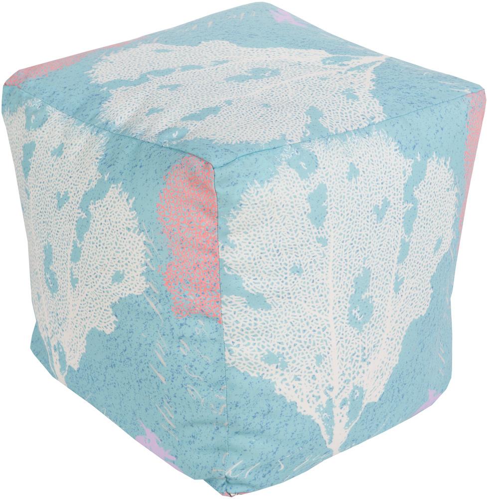 Livabliss - Rain Pouf - Aqua - POUF-289 veiw 1