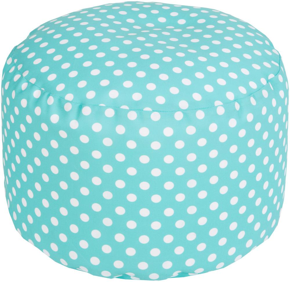Livabliss - Rain Pouf - Aqua - POUF-293 veiw 1