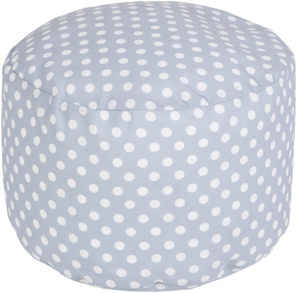 Livabliss - Rain Pouf - Medium Gray - POUF-296 veiw 1