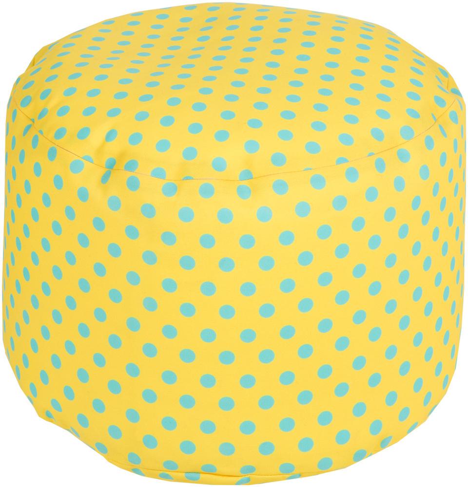 Livabliss - Rain Pouf - Orange - POUF-292 veiw 1